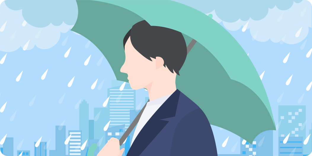 梅雨の訪れと雨の匂い